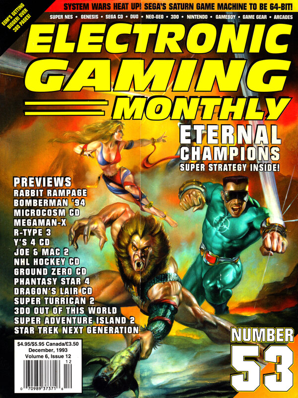 Electronic Gaming Monthly Issue 53 (December 1993) cover